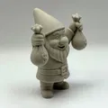 Tượng chú lùn Bagholder Garden Gnome - Thumbnail 3