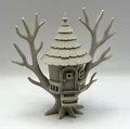 Nhà Cây Phép Thuật Whimsical Treehouse Fantasy - Thumbnail 1
