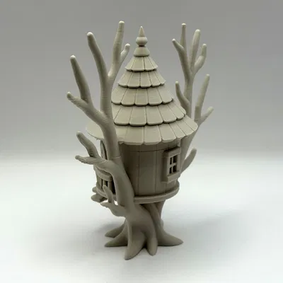 Nhà Cây Phép Thuật Whimsical Treehouse Fantasy