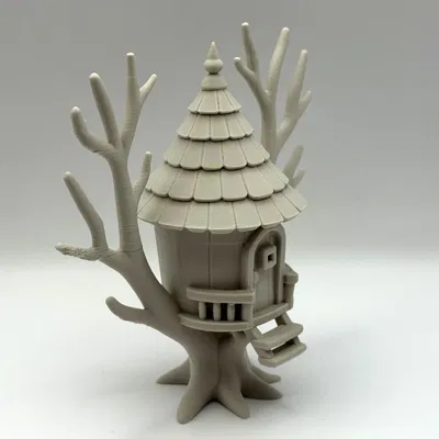 Nhà Cây Phép Thuật Whimsical Treehouse Fantasy