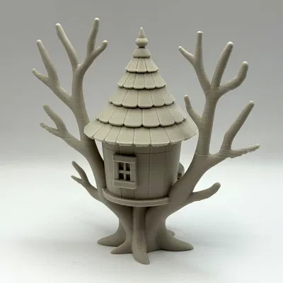 Nhà Cây Phép Thuật Whimsical Treehouse Fantasy