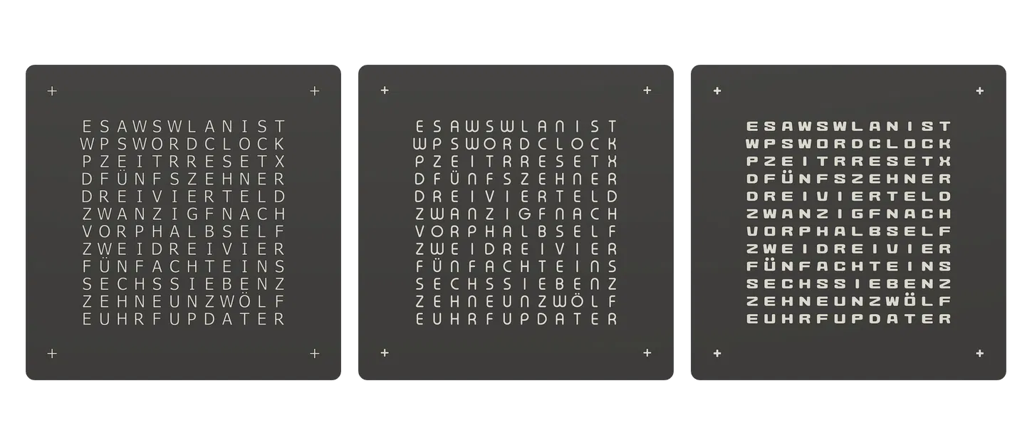 WordClock 14x14 Classic - 2025 - Image 10