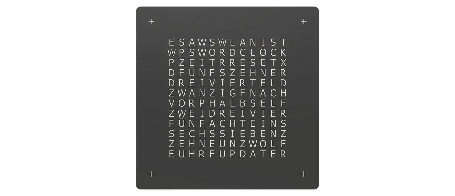 WordClock 14x14 Classic - 2025 - Image 11