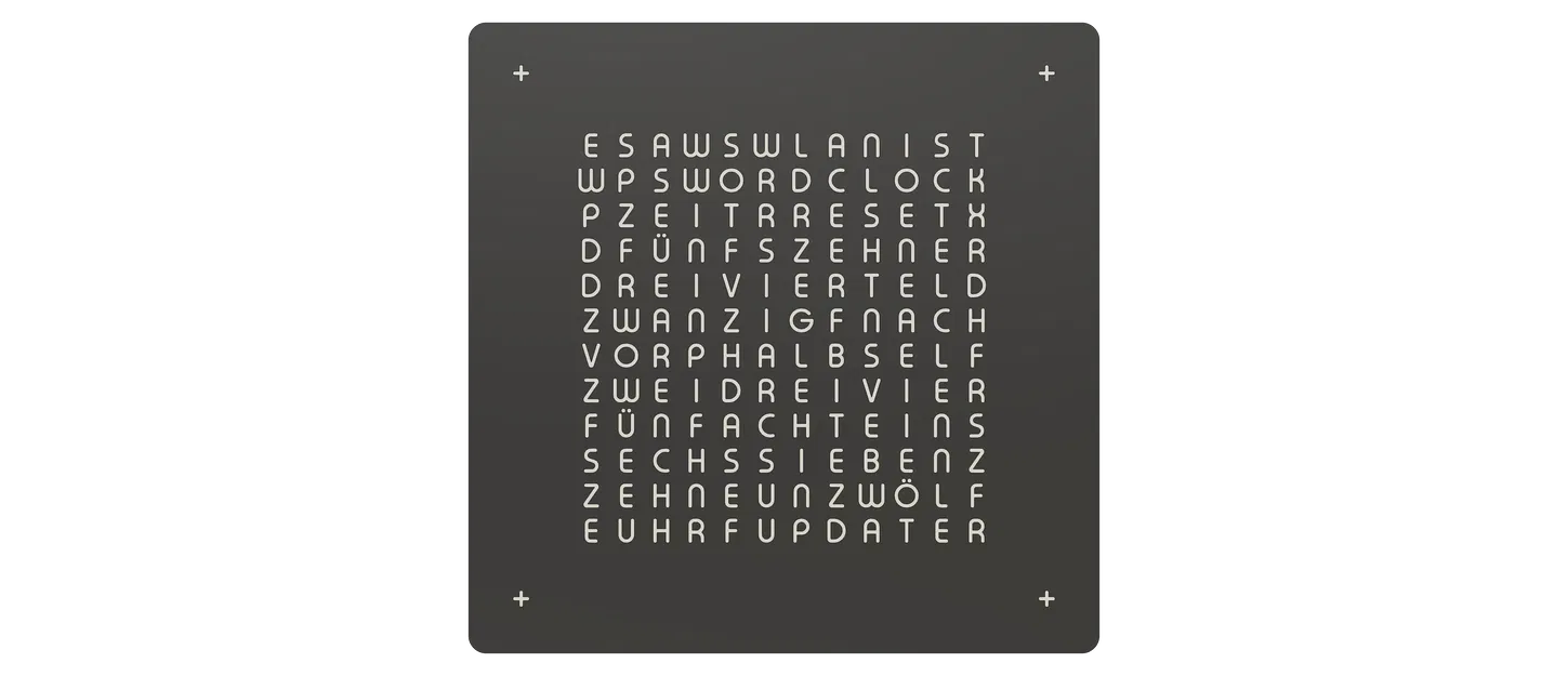 WordClock 14x14 Classic - 2025 - Image 12