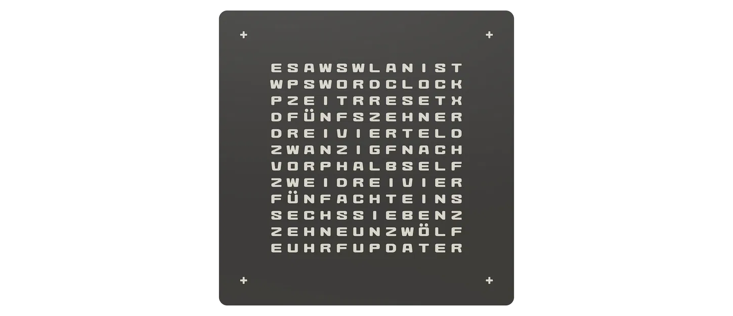 WordClock 14x14 Classic - 2025 - Image 13