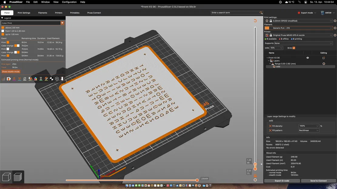 WordClock 14x14 Classic - 2025 - Image 14