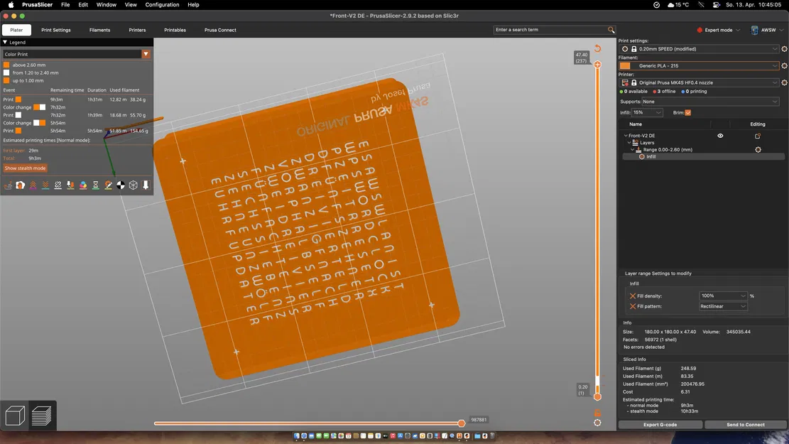 WordClock 14x14 Classic - 2025 - Image 17