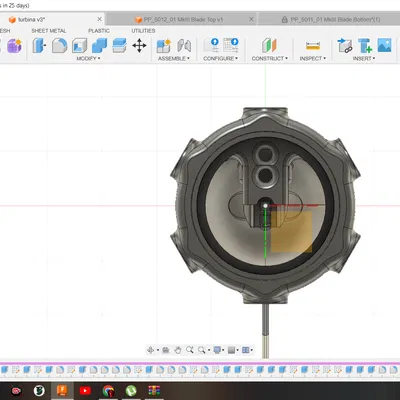Tuabin gió dùng động cơ Hoverboard - Phiên bản 1.1 12-24V bởi MikRobi