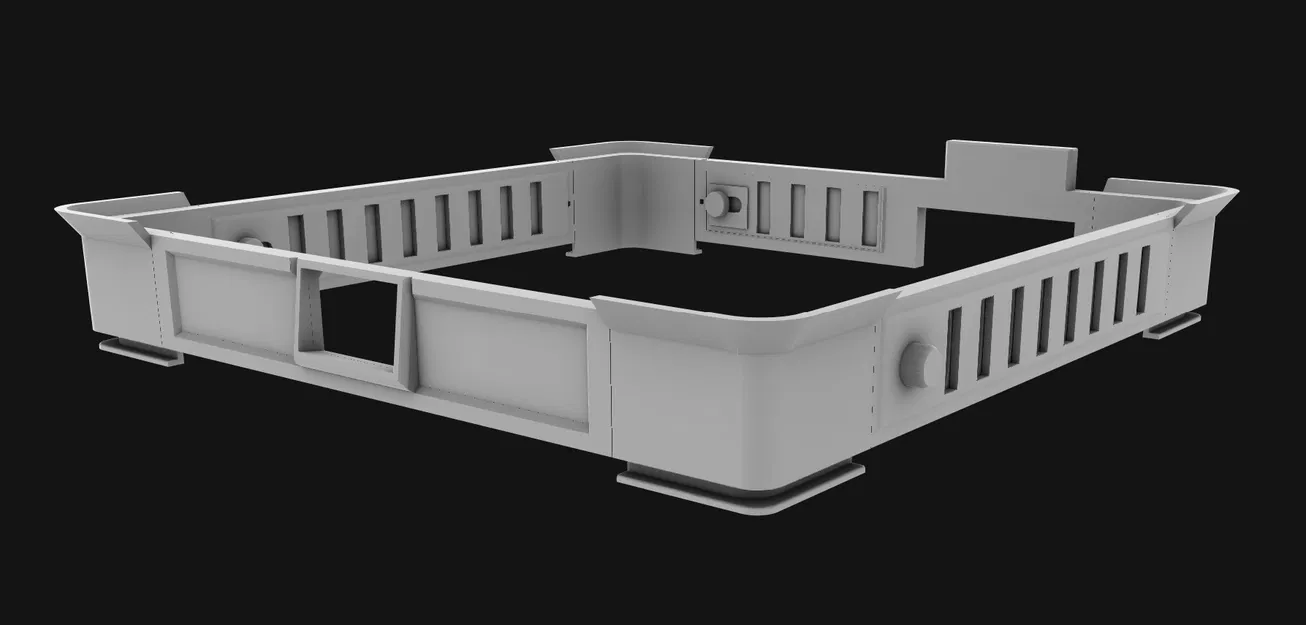 Khung Riser cho K1 với khe thông gió điều chỉnh được và hỗ trợ gắn cảm biến nhiệt ẩm - Image 3