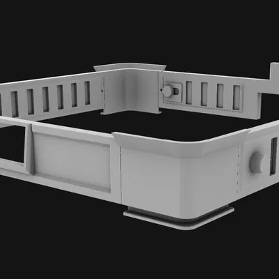 Khung Riser cho K1 với khe thông gió điều chỉnh được và hỗ trợ gắn cảm biến nhiệt ẩm