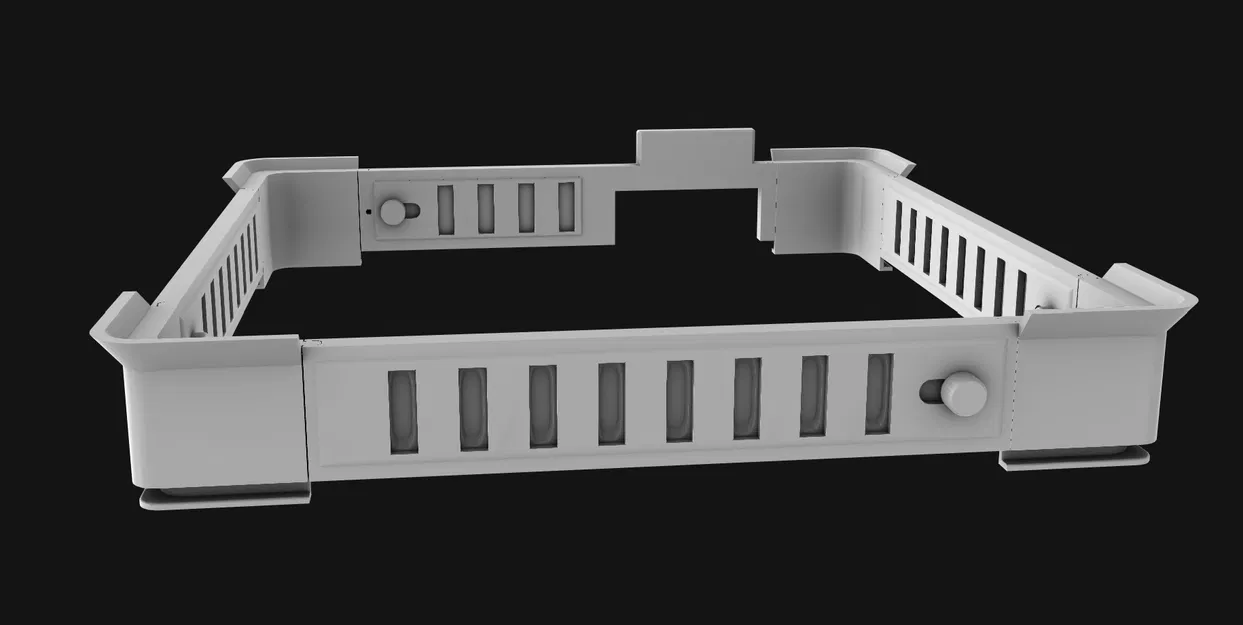 Khung Riser cho K1 với khe thông gió điều chỉnh được và hỗ trợ gắn cảm biến nhiệt ẩm - Image 4