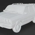 Mô hình 3D Renault 12 Toros Station Wagon cổ điển - Thumbnail 1