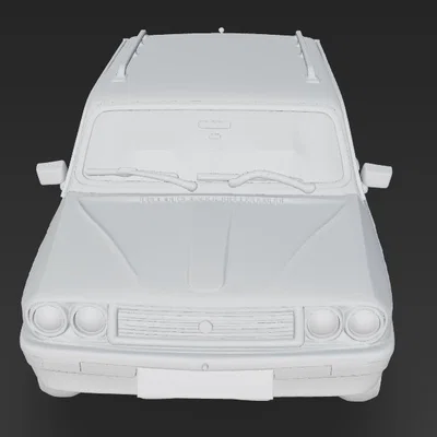 Mô hình 3D Renault 12 Toros Station Wagon cổ điển