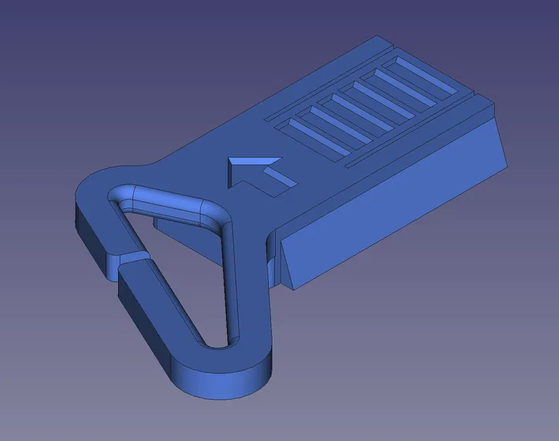 Móc gắn kính bảo hộ / đèn đeo đầu cho mũ OpsCore ARC - Image 2