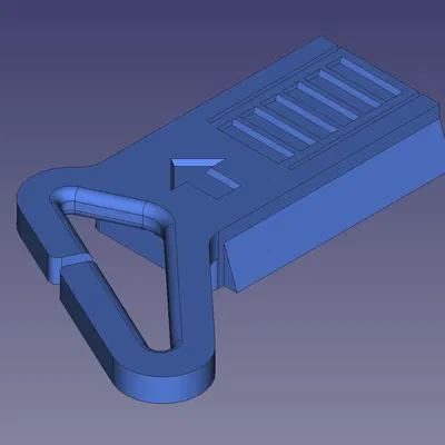 Móc gắn kính bảo hộ / đèn đeo đầu cho mũ OpsCore ARC