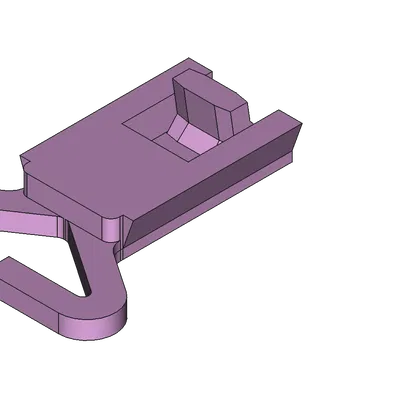 Móc gắn kính bảo hộ / đèn đeo đầu cho mũ OpsCore ARC