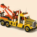 Xe Tải Kéo Cổ Điển Màu Vàng (Yellow Classic Towing Truck) - Thumbnail 1