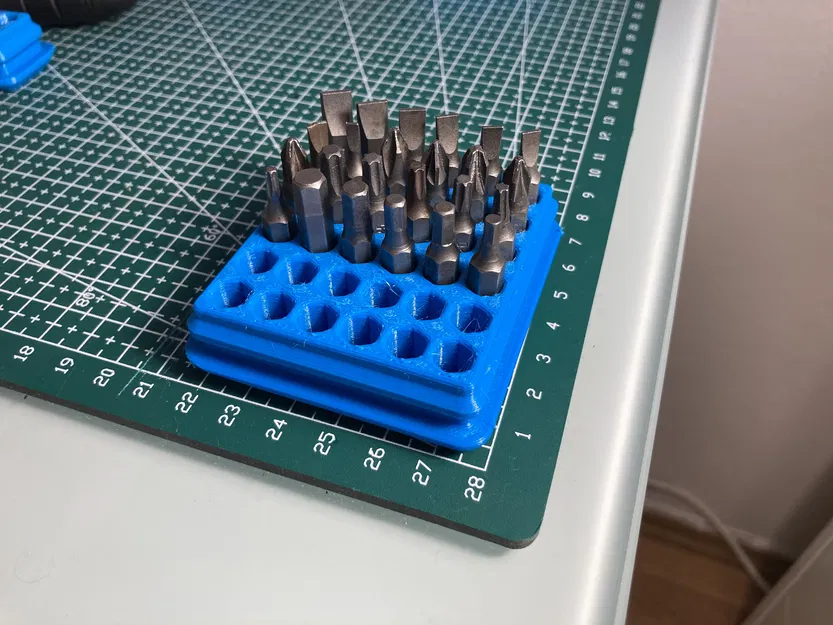 Khay Đựng Mũi Khoan Hex Bit Tùy Chỉnh Có Nam Châm - Image 3