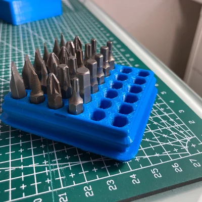 Khay Đựng Mũi Khoan Hex Bit Tùy Chỉnh Có Nam Châm 6