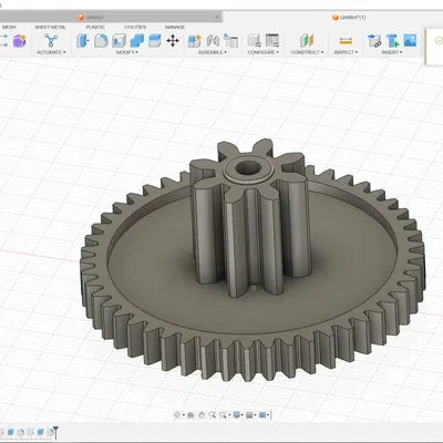 Bánh răng kép (Gear wheel) - 49/8 răng