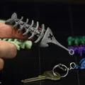 Móc khóa xương cá kiếm linh hoạt - Mô hình in 3D độc đáo - Thumbnail 2