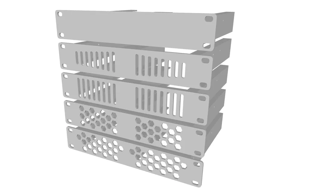 Khung gắn 2 ổ cứng 3.5 inch cho tủ Rack 10 inch 1U - Image 2