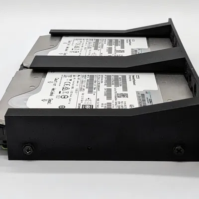 Khung gắn 2 ổ cứng 3.5 inch cho tủ Rack 10 inch 1U