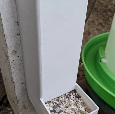 Máng Ăn Gà Thông Minh Có Nắp Đậy & Ngàm Tháo Nhanh Tiện Lợi