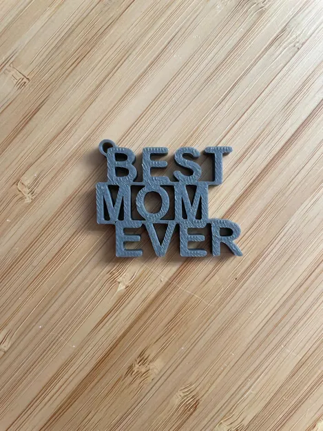 Móc khóa BEST MOM EVER in 3D - Món quà ý nghĩa tặng mẹ - Image 3