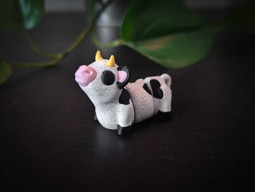 Mô hình bò Flexi Cow đáng yêu - Image 1