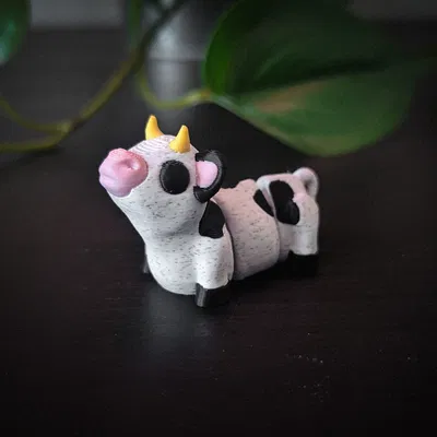 Mô hình bò Flexi Cow đáng yêu