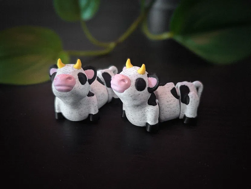 Mô hình bò Flexi Cow đáng yêu - Image 2