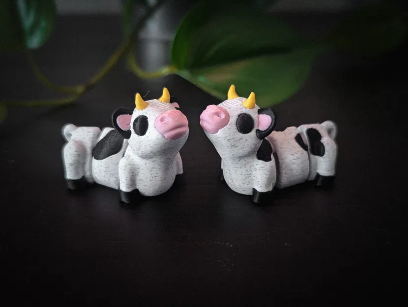 Mô hình bò Flexi Cow đáng yêu - Image 3