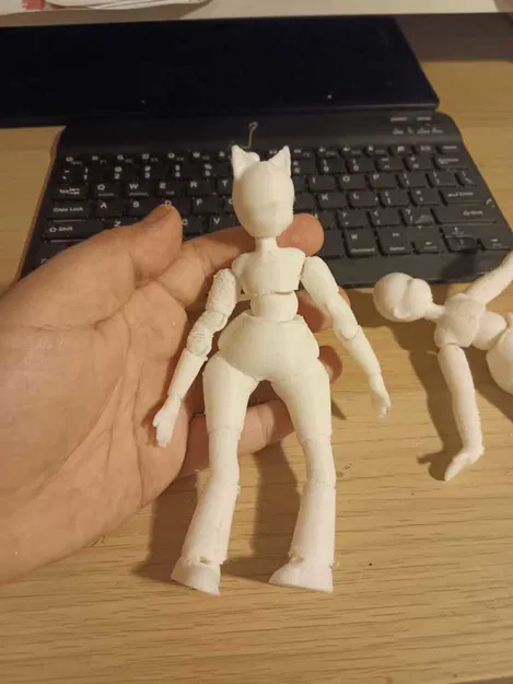 Mô hình búp bê mèo phong cách Anime - Image 4