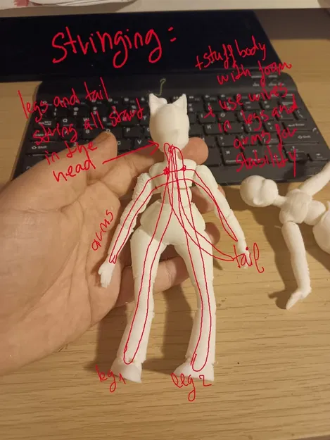 Mô hình búp bê mèo phong cách Anime - Image 6