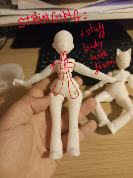 Mô hình búp bê mèo phong cách Anime - Image 7