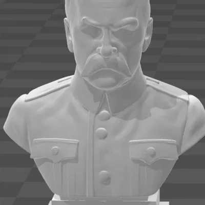 Tượng bán thân Józef Piłsudski - Mô hình 3D chi tiết để in