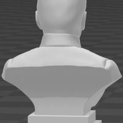 Tượng bán thân Józef Piłsudski - Mô hình 3D chi tiết để in