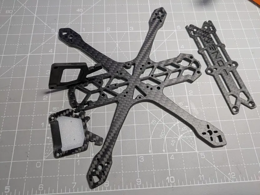 JeNo 3.5" Custom - Khung tối ưu cho DJI Air Unit O4 Pro - Image 2