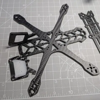 JeNo 3.5" Custom - Khung tối ưu cho DJI Air Unit O4 Pro