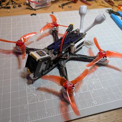 JeNo 3.5" Custom - Khung tối ưu cho DJI Air Unit O4 Pro