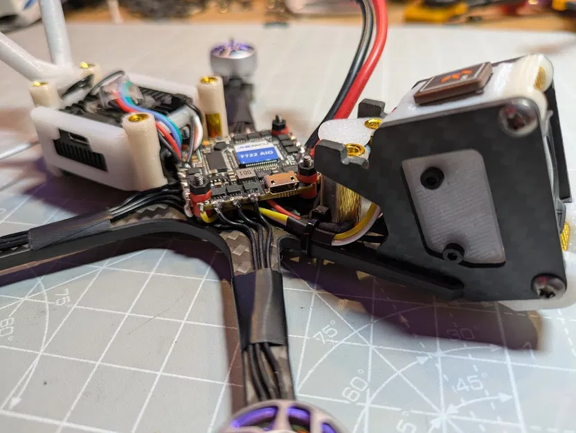 JeNo 3.5" Custom - Khung tối ưu cho DJI Air Unit O4 Pro - Image 9