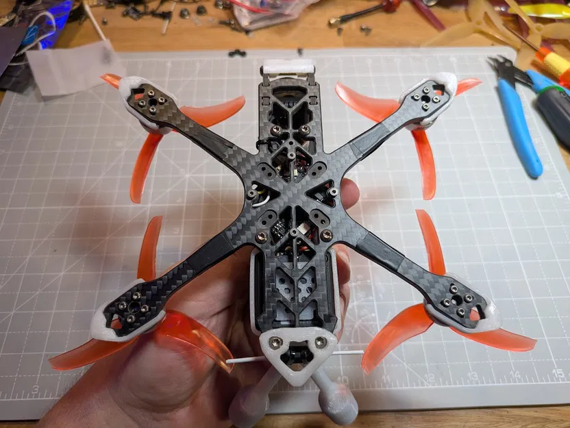 JeNo 3.5" Custom - Khung tối ưu cho DJI Air Unit O4 Pro - Image 12