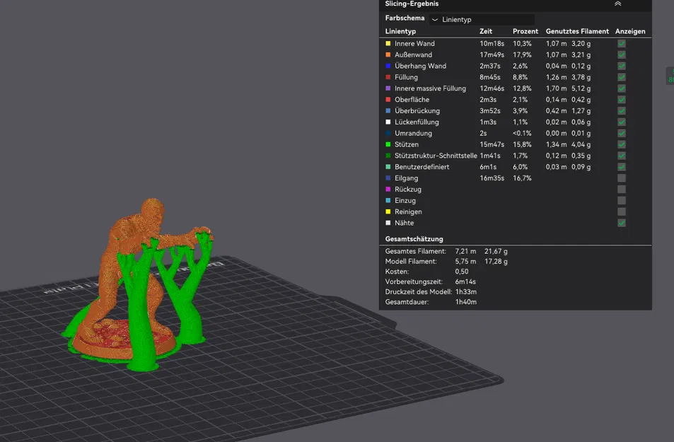 Mô hình xác ướp Mumie Table Top - Image 2