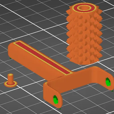 Con lăn massage mini