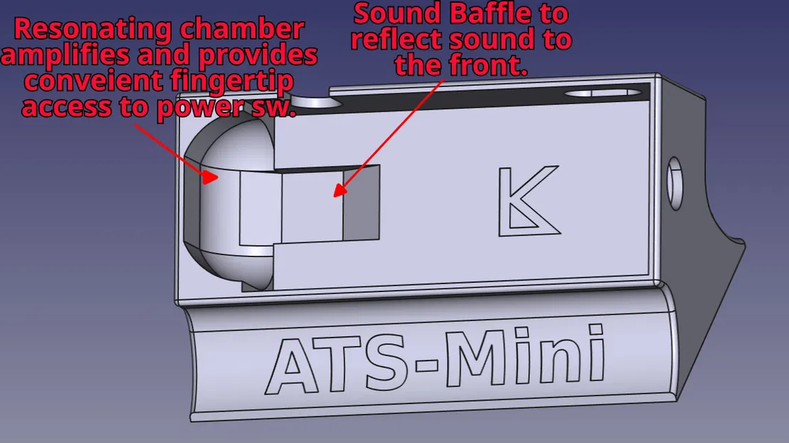 Đế để bàn cho máy thu radio bỏ túi ATS-mini Si4732 - Image 2