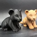 Mô hình 3D chú sư tử con (Lion Cub) cực dễ thương để trang trí - Thumbnail 1