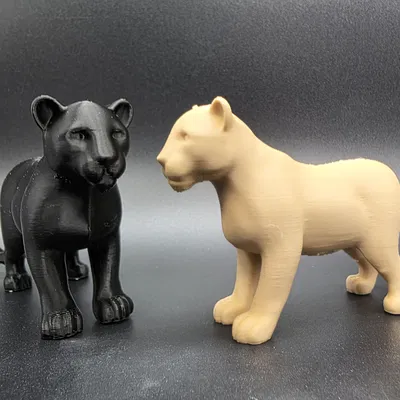 Mô hình báo đốm (Jaguar Model) - Vật phẩm trang trí 3D tinh xảo