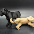 Mô hình báo đốm (Jaguar Model) - Vật phẩm trang trí 3D tinh xảo - Thumbnail 4