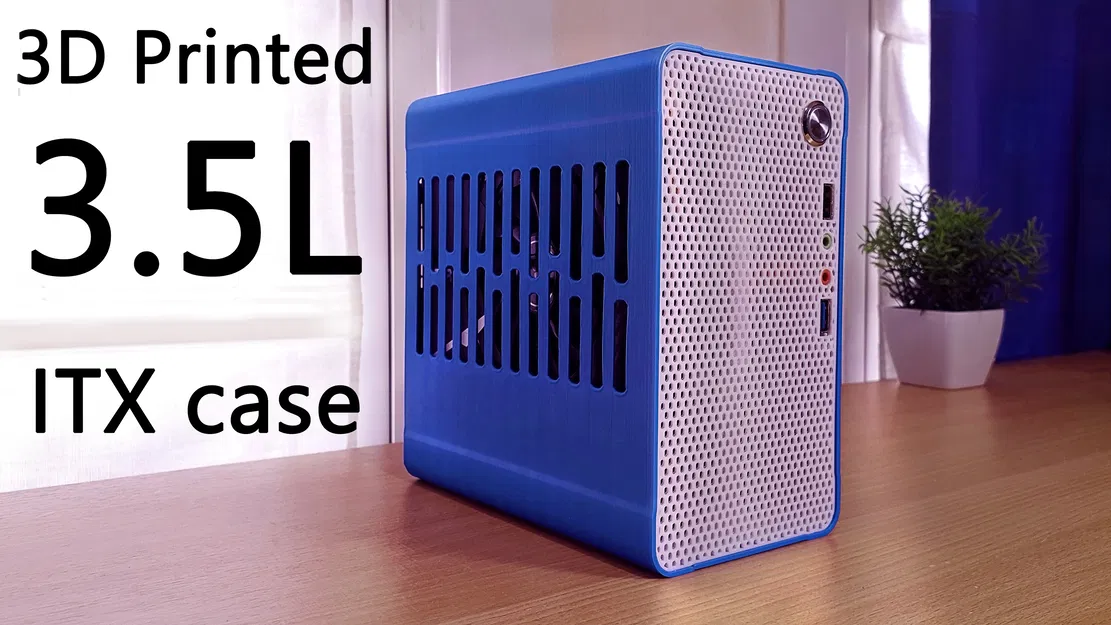 Vỏ máy tính ITX 3.5L siêu nhỏ gọn in 3D: Thiết kế tối ưu, tiết kiệm nhựa - Image 1